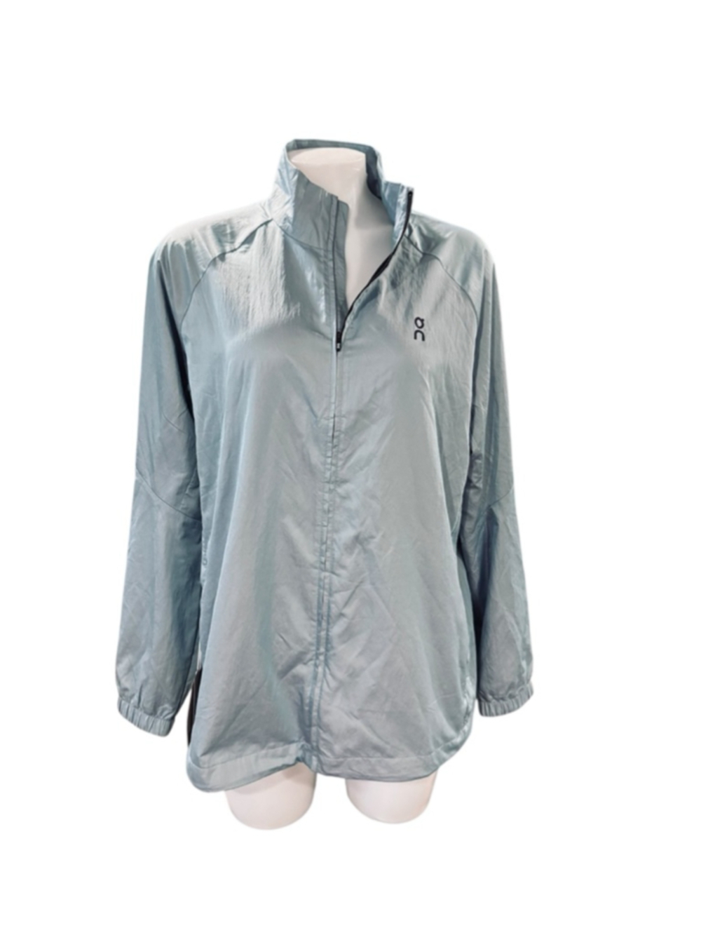 Women's On Light Blue Court Jacket L with Black Accents